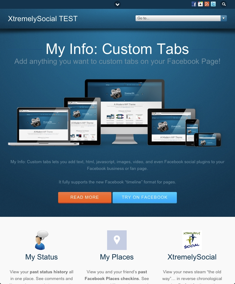 XtremelySocial Website Screenshot