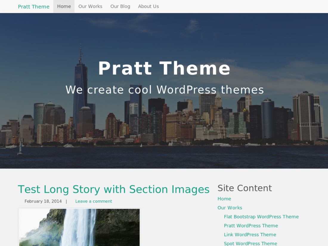 Pratt Theme Screenshot